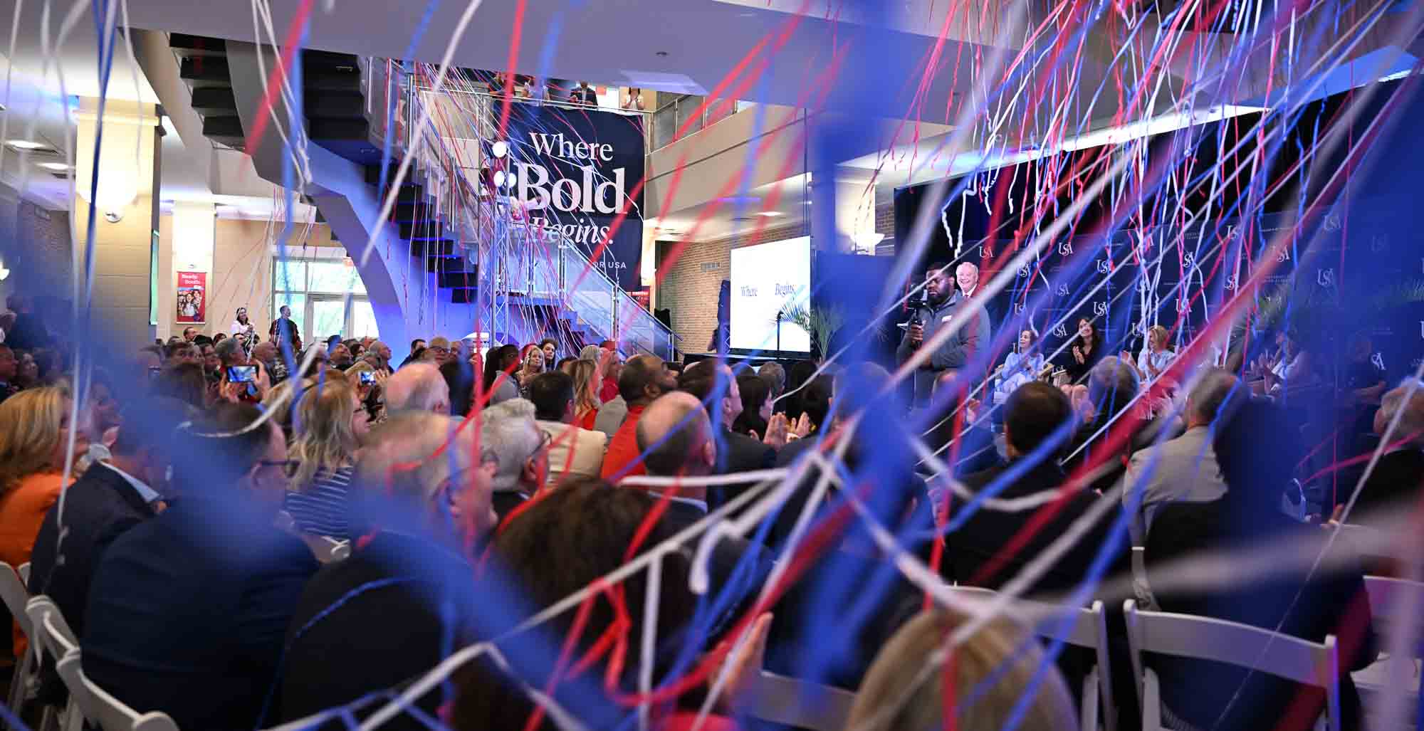 The Where Bold Begins Celebration at the Student Center