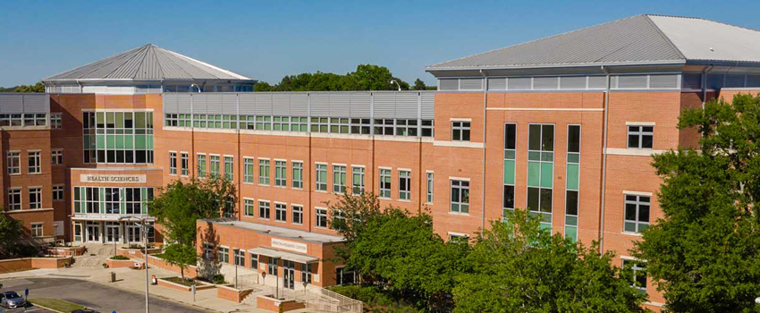 Image of Health Sciences building.