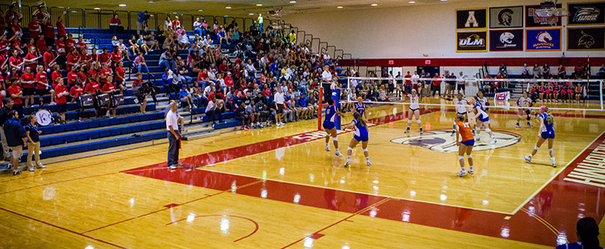 Jags volleyball game