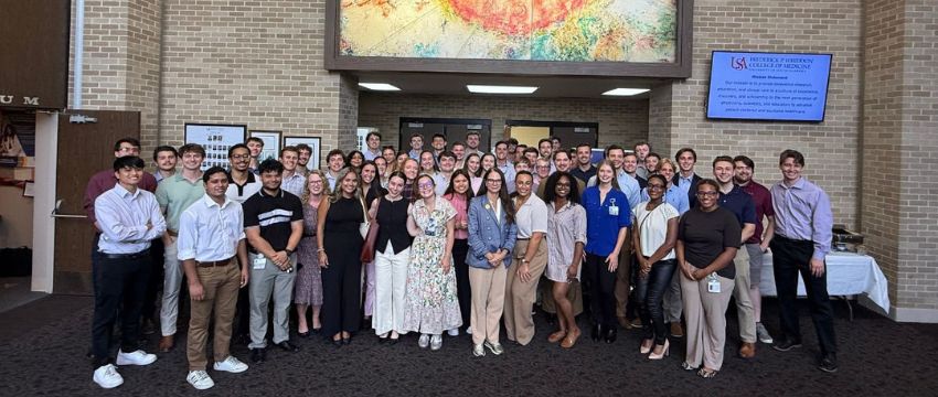 2027 summer research participants group photo.
