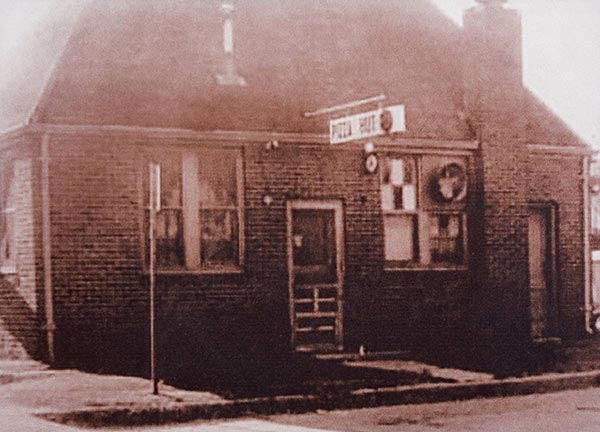 Original Brick Pizza Hut Restaurant