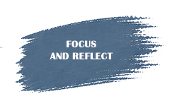 Gluf Blue Focus and Reflect