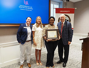 Senora McCracken, Senior Manager, Children’s Miracle Network Programs & Partnerships in Medical Affairs Development, has been selected as the University General Division Employee of the Quarter for the third quarter of 2026.