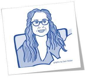 illustration of Dr. Nancy L. Chick